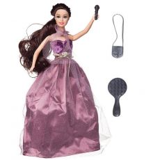 Кукла Junfa toys Atinil Виновница торжества WJ-21567 с микрофоном и аксессуарами 28см