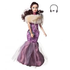 Кукла Junfa toys Atinil Виновница торжества WJ-21569 с микрофоном 28см
