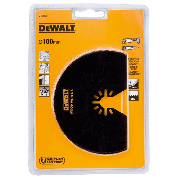 Насадка для мультиинструмента DeWALT DT 20708