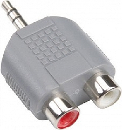 Переходник Bandridge BAP432 Jack 3.5 (m) - 2хRCA (f)
