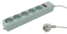 Сетевой фильтр PC PET AP01006-1.8-GR 1.8м (5 розеток) серый
